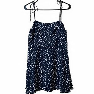 Black and White Polka Dot Mini Dress Size Medium